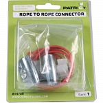 Designed for use with electric fence chargers or energizers Allows the electricity from one polirope strand to be transmitted vertically to the polirope strand below Easy to use