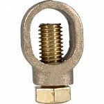 Heavy duty brass clamp Used in securing underground cable to ground rod