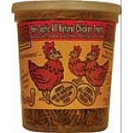 All natural chicken treat, also for ducks, geese and other poultry. A blend of tasty mealworms and herb-tastic treats.
