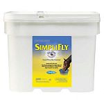 Feed-thru fly control. Prevents development of stable flies and house flies in the manure of treated horses. Proven to reduce fly populations 97-100%*. Contains no organophosphates. No resistance shown to date. The only feed-thru fly control granted reduc