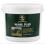 Mare Plus  a concentrated, scientifically formulated and balanced vitamin-mineral concentrate, crumbled and flavored for taste appeal. Keeps broodmares in optimum condition during all stages of breeding.