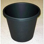 The essential plastic pot and saucer for any flower or house plant. Multiple Sizes and Colors. Durable, lasting finish and weather resistant. Saucer collects water drainage. Pots and saucers are sold separately.