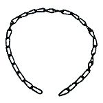 Classic, Heavy duty, high quality neckchain used to restrain and mark your cattle. Strong chain will allow the owner to conveniently restrain their animal from misbehavior.