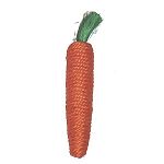 The Sisal Carrot Toys by Ware are made of sisal in a fun, attractive carrot shape that help add fun and entertainment into your small animal pet s daily routine. Great for interactive play with your little pet. Available in two sizes, small and large.