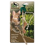 Dangle this mouse in front of your cat for fun, interactive play. Great for batting and swating, just hang the mouse on a standard door to get your cat's attention. Mouse makes a squeak noise that your cat can't resist.