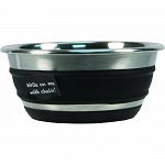 Chalkboard band around the bowl Personalize the bowl with your pets name or a fun message Chalk not included