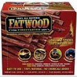 100% all natural pine wood hand split approx 8in length. Fatwood offers a safe, simple, and mess-free way to start any fire and is used in fireplaces, pellet fuel stoves, barbecues. Place two(2) sticks in fire area and light with match.