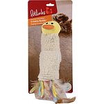 Catnip, feathers, and crinkle sounds cats can t resist Catnip toys stimulate your cat and increase the enjoyment of play Cantip prodeced without pesticides or chemicals Fiberfill is made from 100% recycled plastic