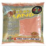 Zoo Med Hermit Crab Sand is a calcium carbonate sand substrate in four natural pigmented colors (no paint or dye used in processing). 2 lbs.