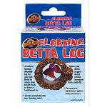 A natural looking floating log for your pet betta to sleep, play, breed, feed or blow a bubblenest in. For use in a minimum 2 gallon Betta enclosure. Comes complete with top 