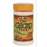 Day gecko food is fed dry, easy for those uneasy reptile-sitters.  This is the perfect food for all fruit eating geckos! And you'll love the convenience, because you won't have to chop fruit every day. Feed dry, in conjunction with live crickets. Enriche