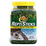 Formulated to meet the needs of aquatic species of turtles, newts, frogs and crabs. Made with fish, shrimp, and kale to stimulate natural diet. With added vitamins and minerals.
