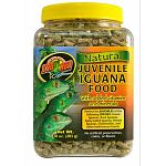 Natural Iguana Food Juvenile formula contains higher amounts of protein to promote growth and optimum health in younger iguanas. Smaller pellets for easier consumption.
