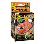 The PowerSun UV is a self-ballasted mercury vapor lamp which emits UVA, UVB and heat all in one lamp. The PowerSun UV has nickel-plated threads to ensure that it will not corrode in humid reptile habitats.
