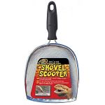 Zoo Med Deluxe Shovel Scooper Stainless Steel for Reptiles has a wide low profile shovel design for hard to reach corner areas. Use scooper to remove debris/waste from sand substrate.