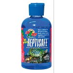 Reptisafe by Zoo Med Removes Chloramines and Chlorine. It also Neutralizes toxic Ammonia to provide a safe environment for your reptile. In addition, it provides essential ions and electrolytes. 4.25 oz.