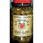 You can offer Applezz N Oats to your horse or pony as a treat to show your affection or as a reward during training. Due to the absence of binders, this clover shaped treat will not always be perfectly shaped.