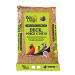 Wild delight advanced formula deck, porch n patio wild bird food attracts songbirds, cardinals, grosbeaks, finches and more. An elite, zero-waste wild bird food blended to attract the most desired outdoor pets. Gives you the cleanest feeding experience a