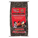 Wild delight advanced formula cardinal food contains real cherries and raisins. A premium wild bird food blended to attract and feed the most desirable outdoor pets. Attracts cardinals, chickadees, nuthatches and other outdoor pets. Use with tube feeders