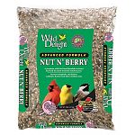 Wild delight advanced formula nut n berry wild bird food contains real fruits and nuts. A premium wild bird food blended to attract and feed the most desirable outdoor pets. Attracts songbirds, chickadees, cardinals, finches and other outdoor pets. Use w