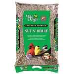 Wild delight advanced formula nut n berry wild bird food contains real fruits and nuts. A premium wild bird food blended to attract and feed the most desirable outdoor pets. Attracts songbirds, chickadees, cardinals, finches and other outdoor pets. Use w