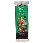 Wild delight nut n berry block is a special food/treat for songbirds, chickadees, cardinals, finches and other outdoor pets. Use with wild delight block feeder - bci# 099032.