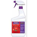 Use this convenient pesticide on your indoor and outdoor plants to kill 100 different types of insects. Great for vegetables, fruits, roses, flowers, grass, shrubs, trees, a variety of ornamental plants and house plants.