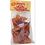Slow-roasted high quality pig ears to lock in the flavor Sure to become one of your dogs favorites Made in the usa