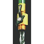 Simply the best shut-off valve available. Dramm's #300 Brass Shut-Off Valve provides fingertip water control at the end of your greenhouse hose. A quarter turn of the large ergonomic handle and the water is off.