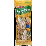 Kaytee natural spray millet is a popular premium treat for all seed eating birds. These sun ripened, highly palatable sprays are a stimulating and entertaining food treat for fledglings, juveniles and full grown birds alike.