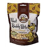 (Exclusively Pet) Tasty, bite-sized bits are ideal for use in treat balls & for training, road trips, etc. Flavor choices: beef, chicken, peanut butter or cheese and carob chip. 5.5 oz pouch.