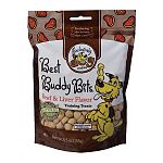 (Exclusively Pet) Tasty, bite-sized bits are ideal for use in treat balls & for training, road trips, etc. Flavor choices: beef, chicken, peanut butter or cheese and carob chip. 5.5 oz pouch.