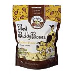 Your dog will love fetching Best Buddy Bones! A miniature bone-shaped cookie with texture that is not too hard or too soft. Great for training medium to large size dogs and a perfect size to serve as a treat.