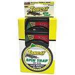 Read-out dial indicates capture. No-mess trap keeps dead mouse out of sight. Fits in corners and along walls. Easy way to trap mice for homes. Built-in bait cup holds mouse attractants.