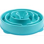 Promotes natural eating habits Helps prevent bloat, regurgitation and canine obesity Made with high-quality, food-safe materials Top rack dishwasher safe Bpa & pvc free, phthalalte free