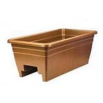 Fits two sizes of deck rails 2 x4 and 2 x6 . Great drainage Easy to remove drain plugs