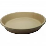 Durable, plastic saucer to catch water run-off Completes the look of the classic pot Removes for easy cleaning Store inside pot when not in use Made in the usa