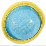 Made of durable canvas and rubber. Specially designed ball made from water bottle material inside. Durable megalast material fused together with tough canvas. Crackle and crunch sound! Certified non-toxic.