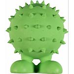 Provides your pet with hours of non-stop erratic, bouncy fun This rubber ball with feet and a tough squeaker will keep your pet entertained for hours