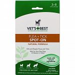 Kills and repels fleas and ticks with natural botanical extracts for any size dog and puppies 12 weeks or older Formula kills and repels for up to one month, but can be applied as often as every two weeks Easily applies between shoulder blades Application
