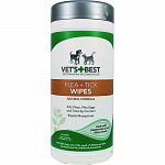 Kills fleas, flea eggs, ticks and repels mosquitos by contact with a unique blend of peppermint oil and clove extract Use on dogs and cats over 12 weeks old 6 x8 wipes for easy application to both pets and surfaces Fresh, natural scent Contains absolutel