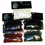 Bag of 500 quality grooming braid bands for horse grooming. Multiple colors available.