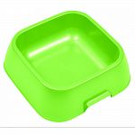 Dimensions: 10 3/8 x 10 x 3 inches, capacity: 74 ounces. Convenient lifting handles, fully nested stacking, high gloss finish inside dish, matte exterior, dishwasher safem lightweig.