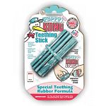 This Kong Teething Stick is made from a special teething rubber formula for puppies 2 to 9 months. Recommended by Veterinarians. Soothes sore gums and gently cleans teeth with Kong's exclusive denta-ridges.