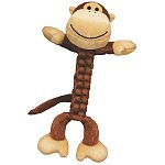 These Kong toys are made of soft but strong material which istightly braided for strength. The stretchy weave of Kong Braidz Toys helps tofloss and clean teeth during play, and a squeaker adds to the fun.