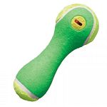 Is a dog toy with a twist an off switch for quiet play. Made from our popular airdog material. The off/on squeaker toy allows pet parents to switch the squeaker on and off for loud fun or quiet play. Perfect for games of fetch
