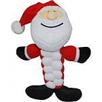 More pudge = more fun with this festive pudge braidz santa! Your dog will love this toy! Squeak it, tug it and cuddle it Kong s new pudge braidz are twice as thick as original braidz for more of a challenge and long-lasting fun The strong, flexible weave
