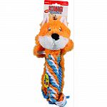 Squeak and toss toy Minimal stuffing for minimal mess Coiled body cleans and polishes teeth Designed for light to moderate chewing