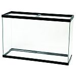 Standard size aquarium is made with care to assure that it can stand up to almost any application. Come in a wide range of sizes as well as black and oak trim styles. Large aquariums feature one-piece center-braced frames that eliminate glass bowing.
