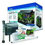 Offers a complete all-in-one habitat that makes it easy for beginners and hobbyists alike. Features complete aqueon lighting and filtration systems.